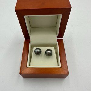 Black Pearl Earrings